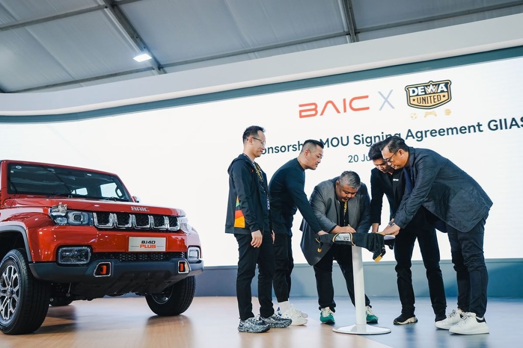 Dukung Sepak Bola, BAIC Resmi Jadi Sponsor Dewa&nbsp;United
