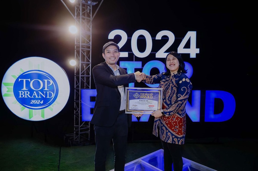 Telah Hadir 36 Tahun di Indonesia, Pelumas Federal Oil Kembali Diganjar Penghargaan Top Brand Award&nbsp;2024